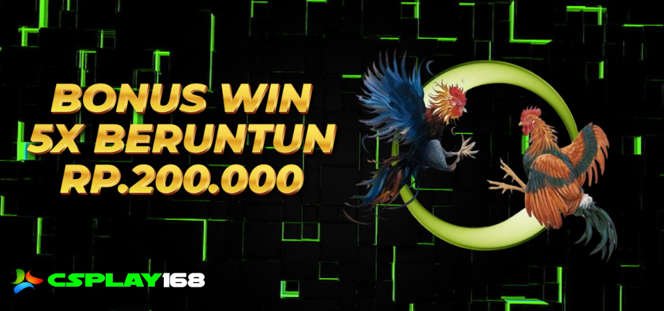 Bonus Win Beruntun 5x Win Maks 500 rb
